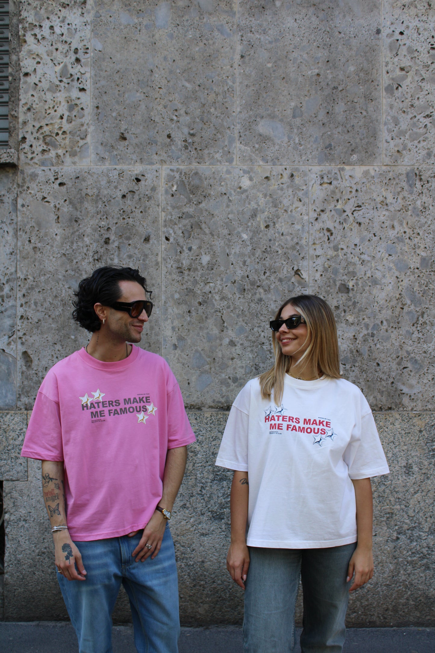 T-Shirt - "Haters make me famous"