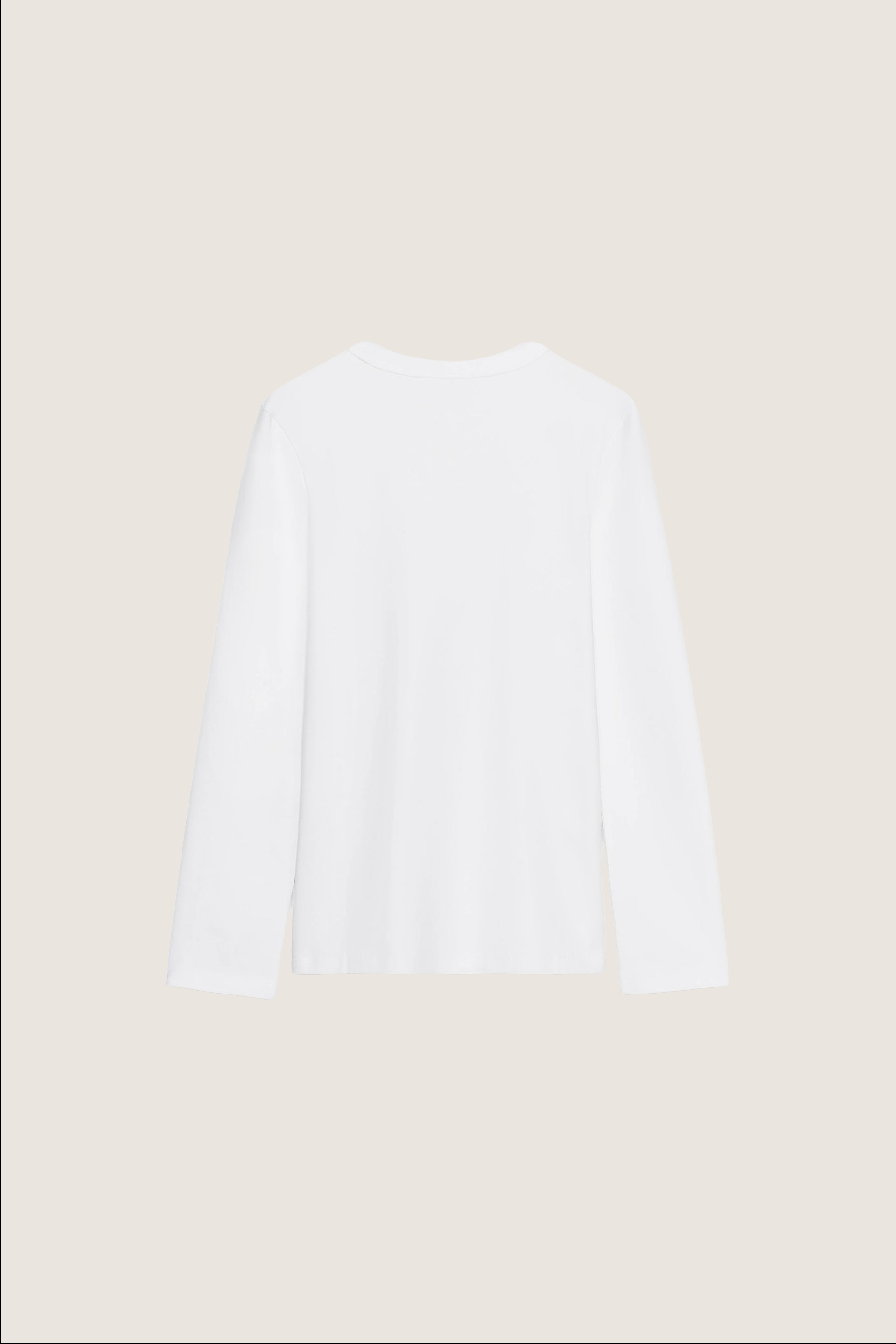 Women’s Long Sleeve White - "Don't Overthink"