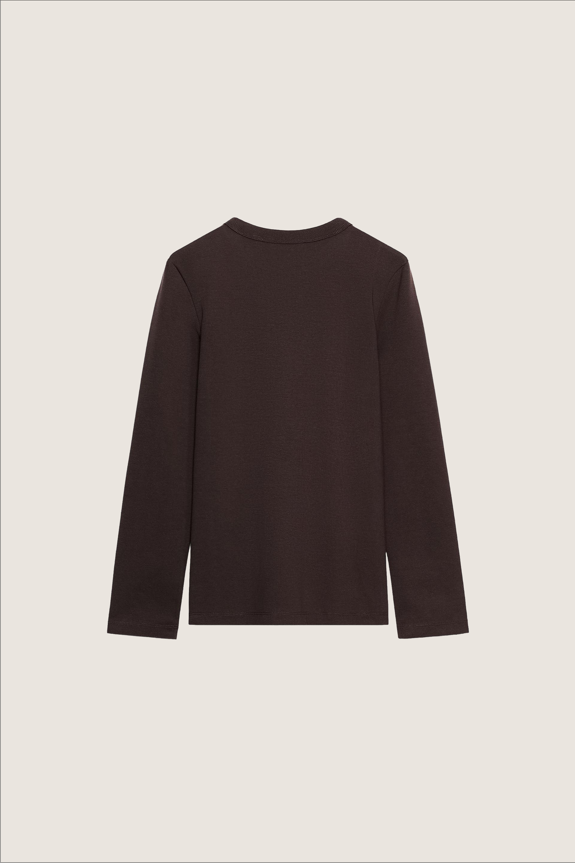 Women’s Long Sleeve Brown - "Don't Overthink"