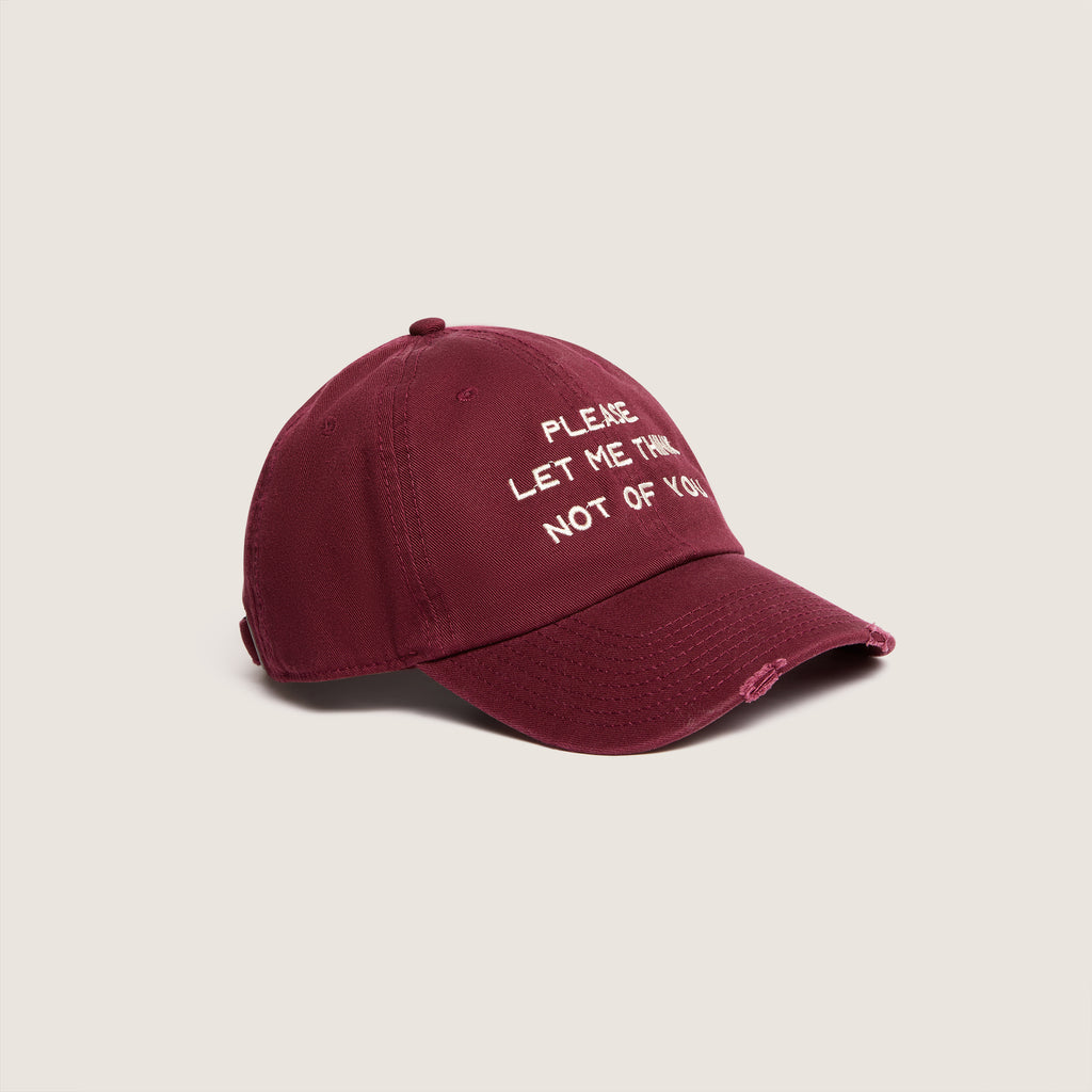 Cappello da Baseball, "Please let me think"