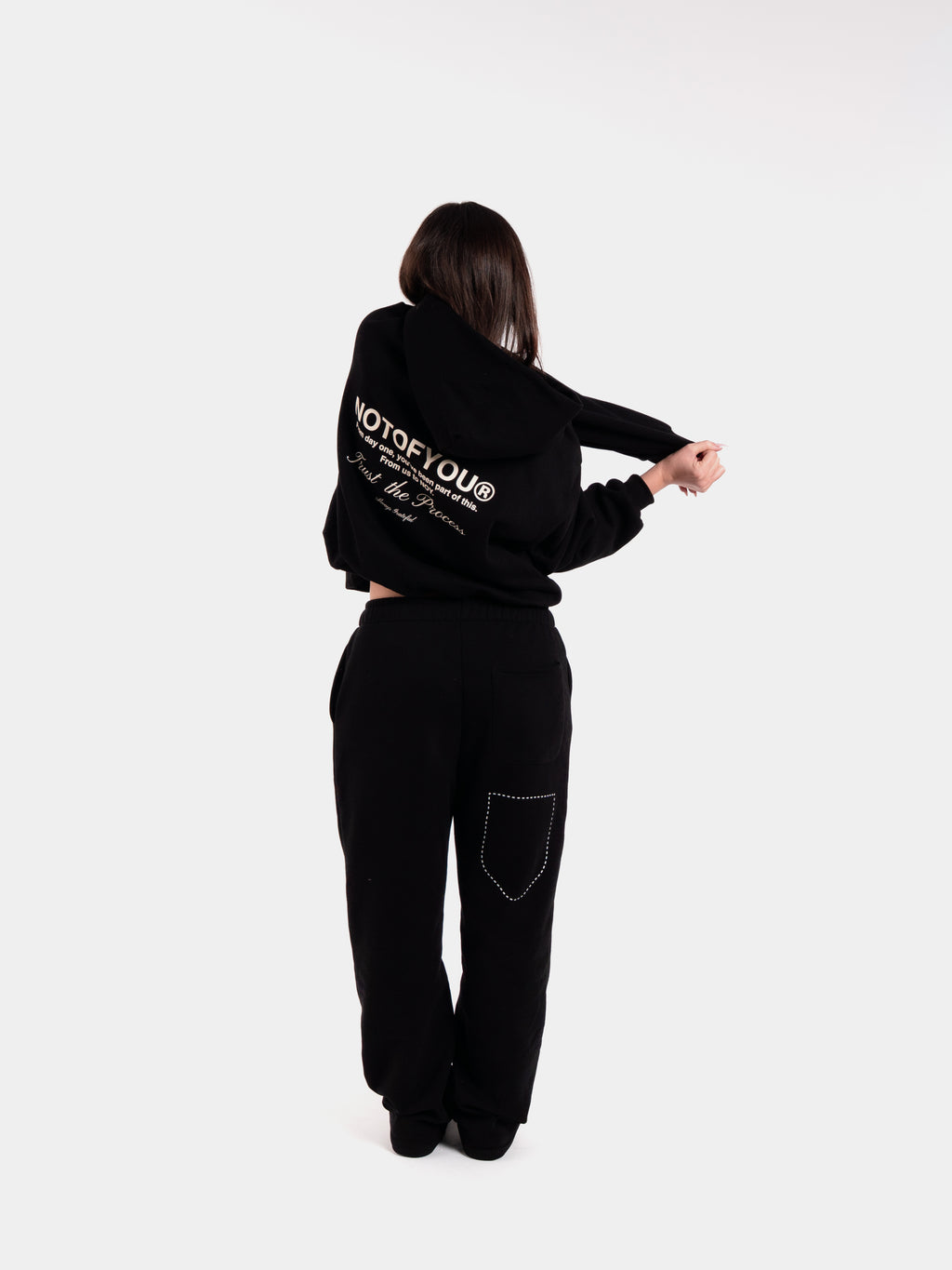 Felpa con Cappuccio, "Trust Us"