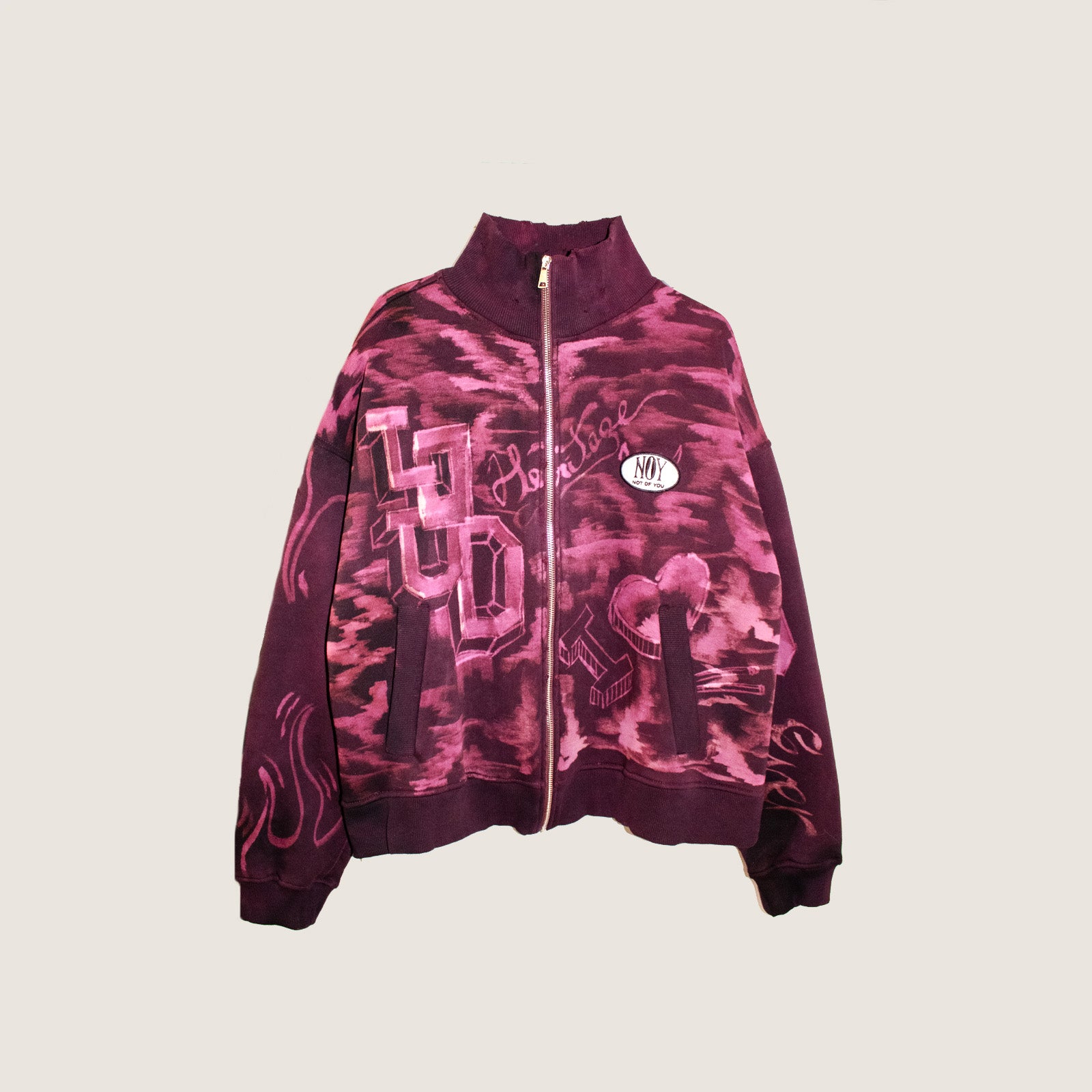 Felpa Full zip HAMA DEPT.